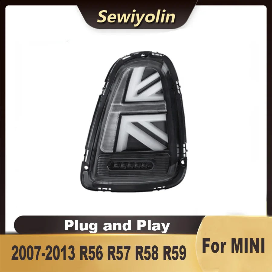 

Car Accessories LED Tail Lights For Mini Cooper R56 R57 R58 R59 2007-2013 DRL Signal Automotive Lamps Rear Assembly
