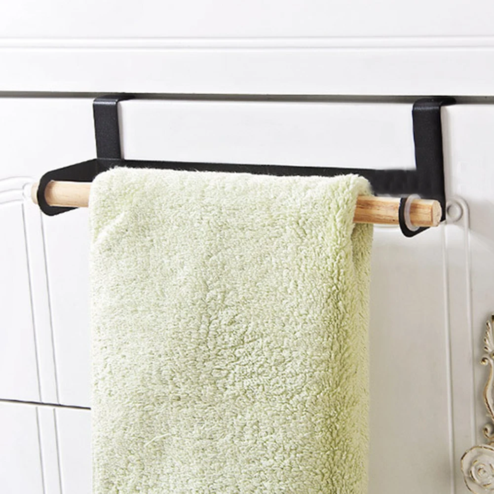 

Настенный держатель для полотенец, подвесная вешалка над дверью, однополюсный держатель для полотенец, стойка без сверления, с сильной нагр...