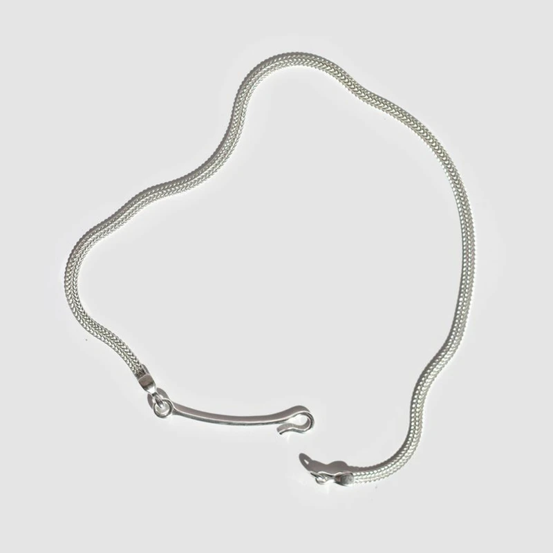 

LONDANY necklace Europe and America small crowd simple knitting hook type Choker clavicle chain advanced new fashion necklace