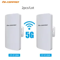 2pc High Power Long Range 3KM Outdoor CPE Wifi Repeater 5.8GHz 300Mbps Wireless Wifi Router AP Antenna Bridge Nano Station Boost