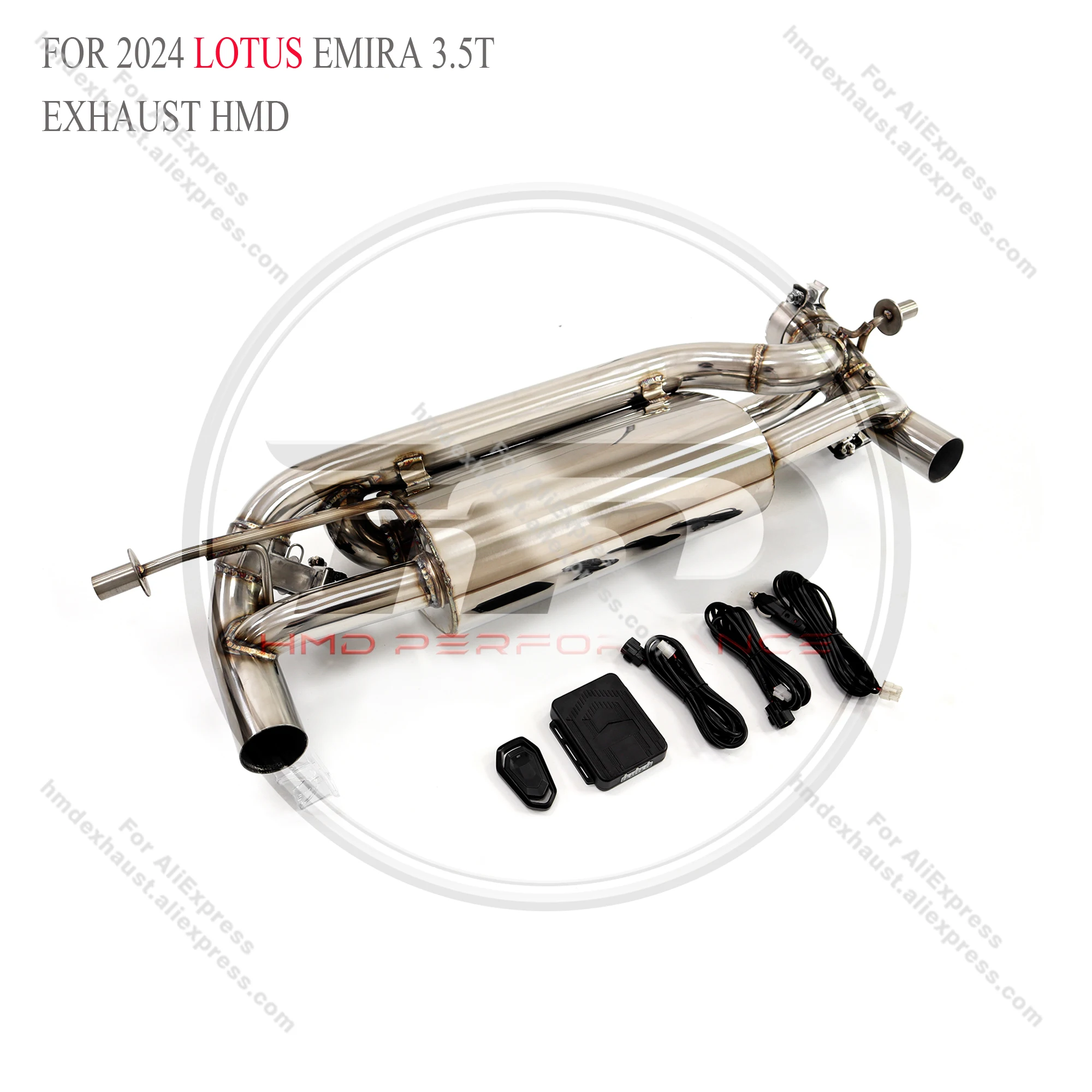 HMD выхлопной клапан из нержавеющей стали для Lotus Emira 3 5 T