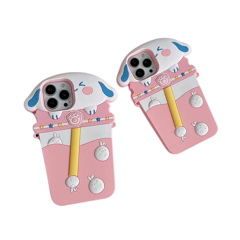 

Чехол для телефона аниме Kawaii Cinnamoroll подходит для Apple 6/7/8 чехол для телефона IPhone11/12/13pro милый защитный чехол