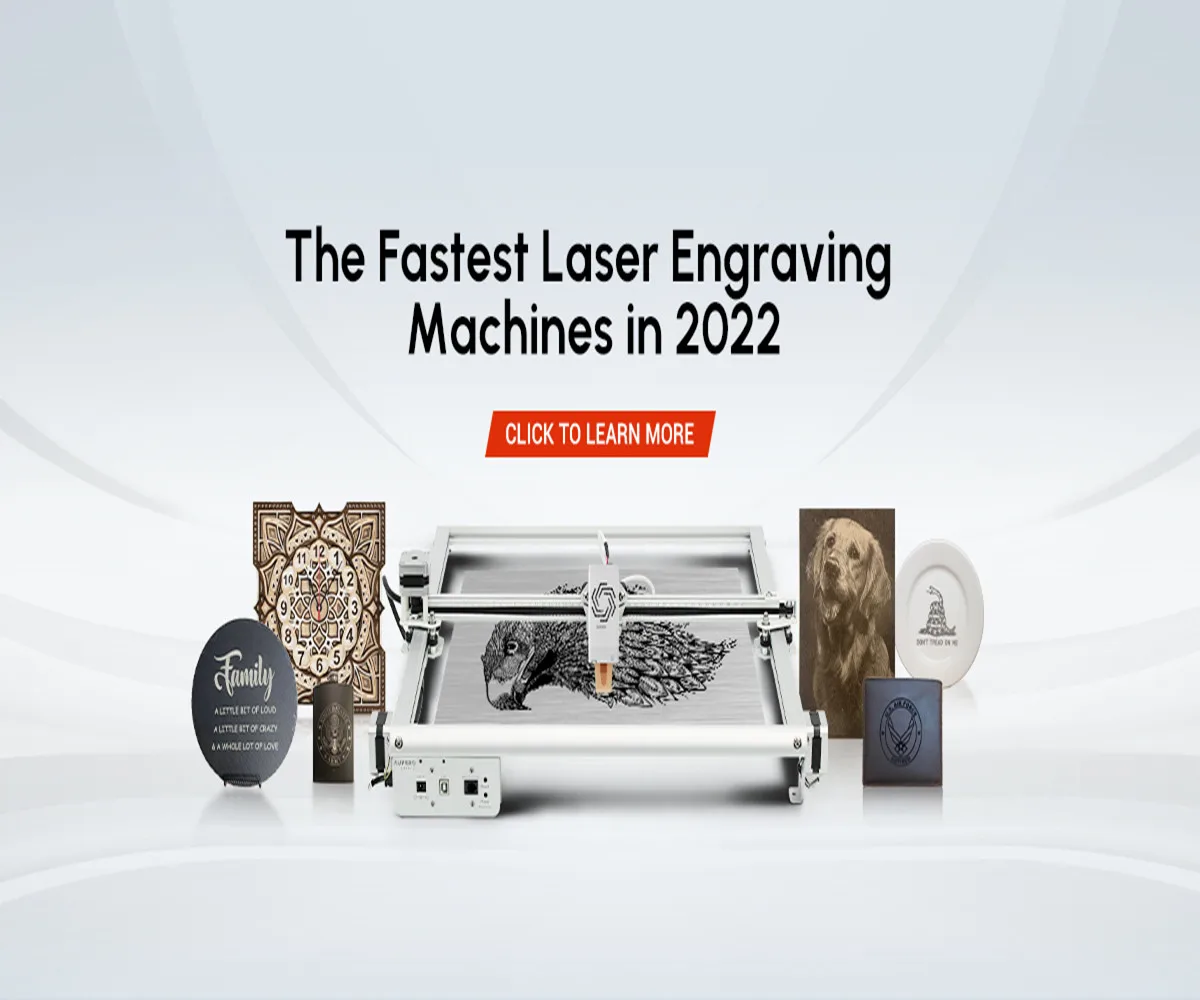 Aufero 10W Laser Master 2 Engraver Z-axis Lifting Device 15000MM/Min Cutting Cutter Machine Printer CNC DIY 390x390mm Engraving