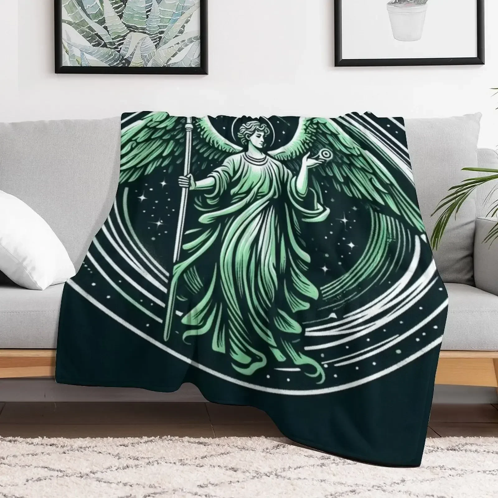 Одеяло в стиле аниме День святого Рафаэля