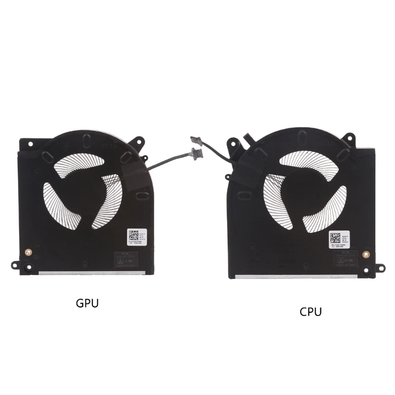 

Вентилятор для ноутбука CPU GPU DC12V Вентиляторы охлаждения для Alienware M15 R3 R4 0D1X38 0TG9V0