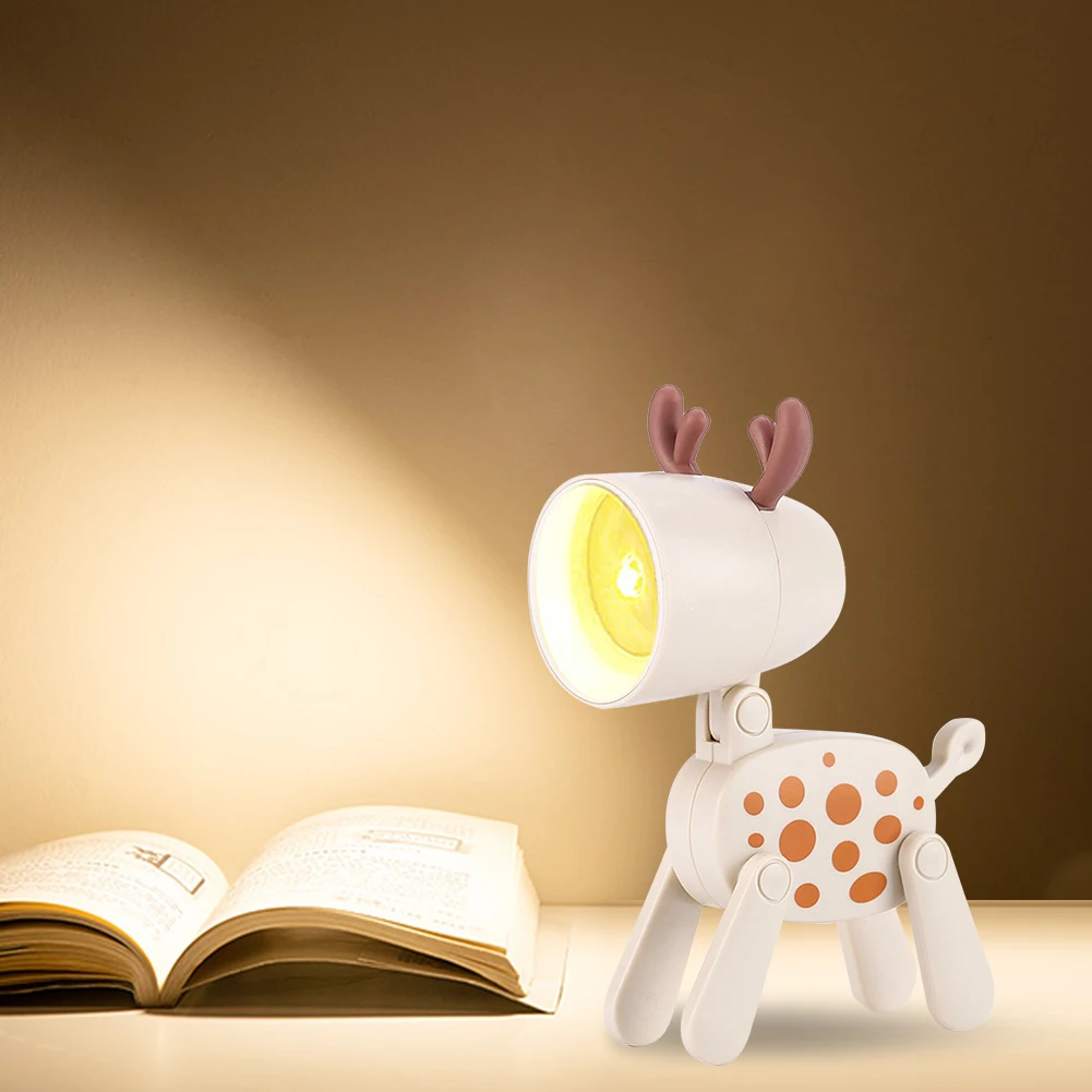 

Милый светодиодный ночник, подарок для студентов, складной Ночной светильник с ушками для детей, домашнее украшение, креативное ремесло для...