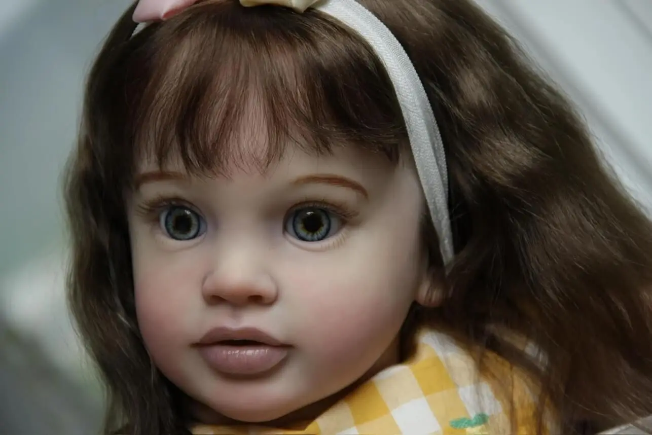 FBBD  26inch Already Painted Finished Doll Reborn Toddler Pi