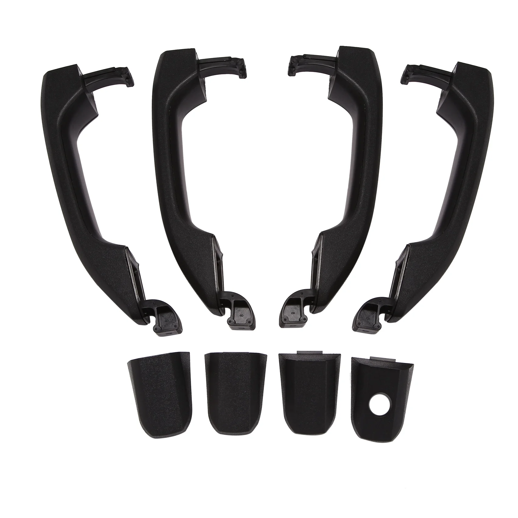 

4 Pcs Black Door Handles for Chevy Silverado GMC Sierra 23236150