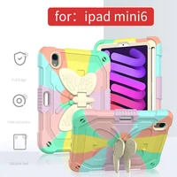 case for ipad mini 6 2021 shockproof cover kids gift ipad stand with strap suspenders anti drop for mini 6 8 3inch ipad stand