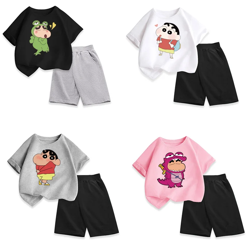 Фото Наклейки-аппликации для одежды с персонажами Crayon Shin-chan и Nohara Shinnosuke, декоративные стикеры для футболок, DIY-принты для детской одежды №2