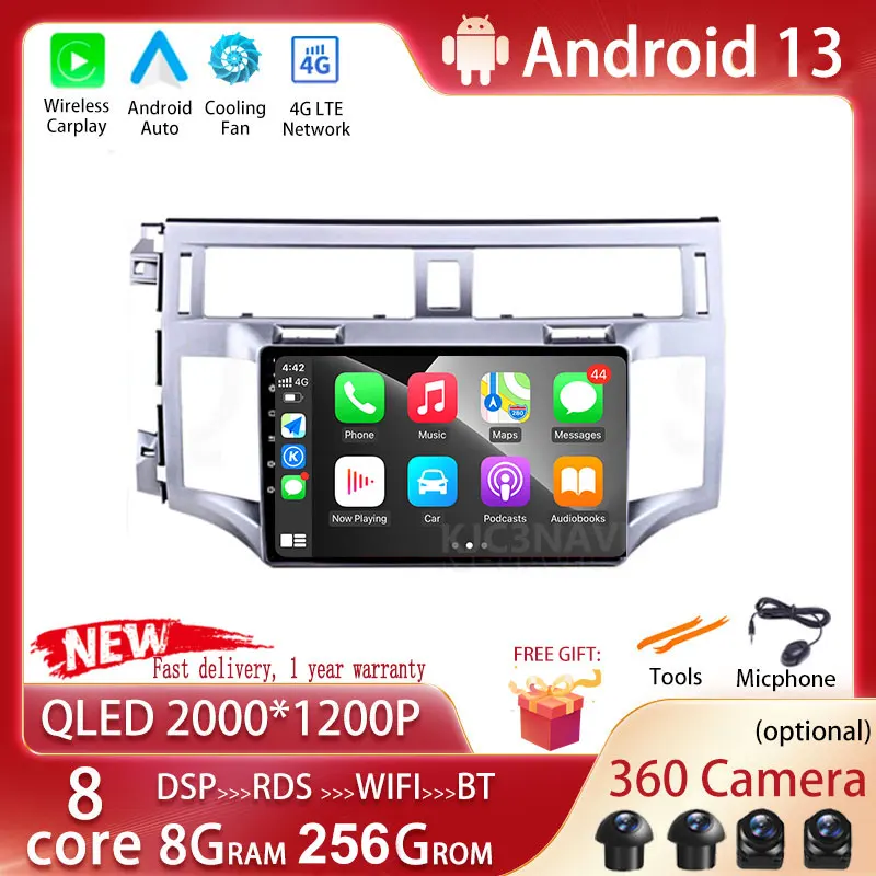 

Android 1 IPS Screen For Toyota Avalon 3 2005 - 2010 Car Radio Multimedia Player Navigation Stereo RDS GPS WIFI DSP 360 Camera