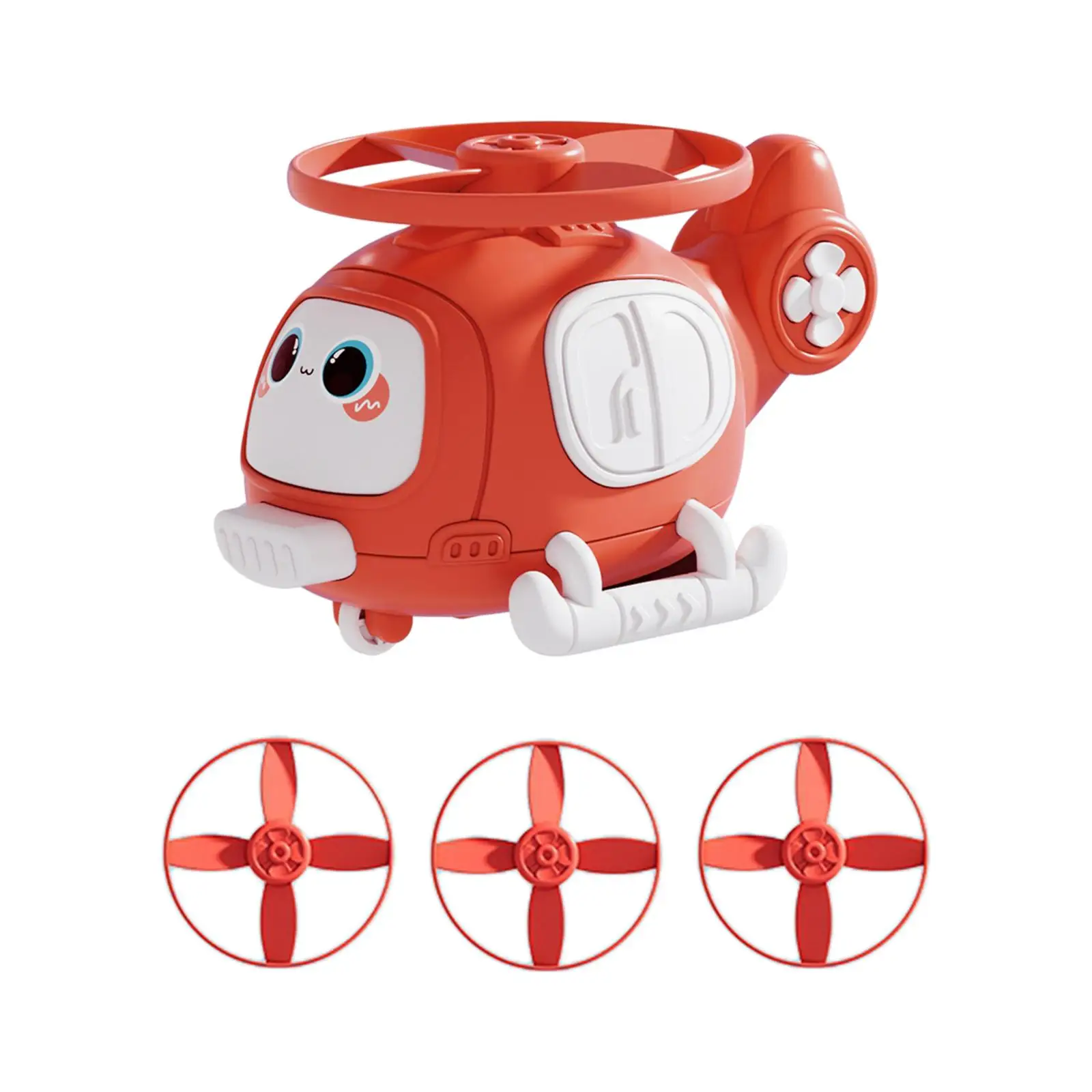 

Flying Disc Helicopter Toy Party Favor Interactive Cat Toy Birthday Party Supplies for 3 and up Children Boys Girls Gifts