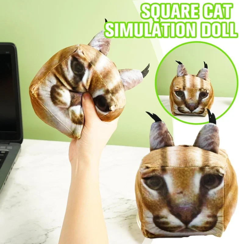 

Raise A Floppa Plush Dolls Toys Cute Soft Stuffed Cartoon 3D Dolls For Kid Plushie Big Cat Doll Kids Soft Peluche Toys