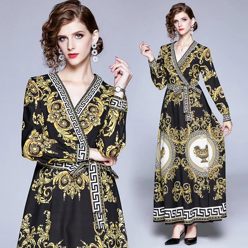 

Винтажные африканские платья Анкары, Женская африканская одежда, женская одежда, длинное платье с Национальным народным принтом