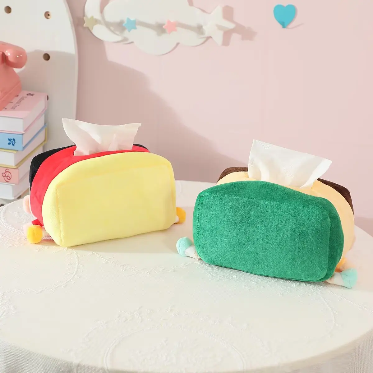 Плюшевый чехол для салфеток Aoger