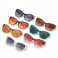 2022 fashion womens personality butterfly sunglasses cat eye frame polarized anti ultraviolet uv400 casual sunglasses for adult