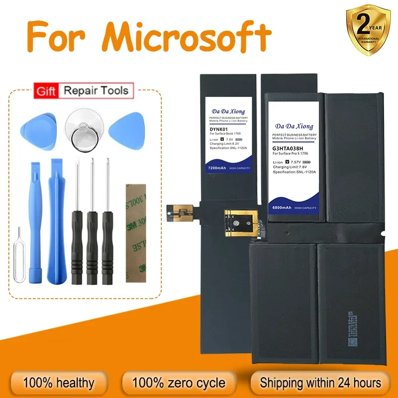 Фото G3HTA027H P21GK3 Аккумулятор для Microsoft Surface Book Pro Go 1 2 1824 1866 1835 1832 1 5 7 1724 1769 1785 1516 4415Y 12,3 дюйма 13,5 дюйма №1