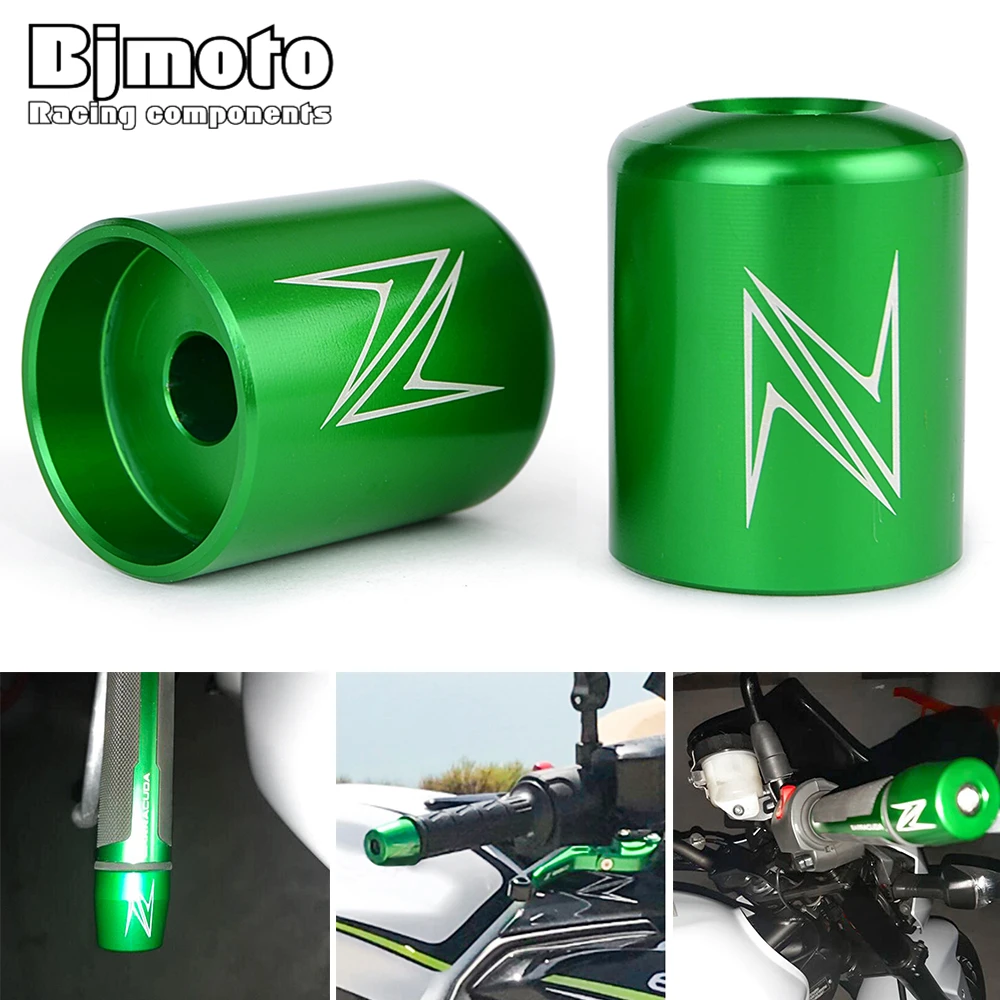 Заглушки для руля мотоцикла с ЧПУ антивибрационные Kawasaki Z800 Z900 Z1000 Z250 Z300 Z650 Z750R/S |
