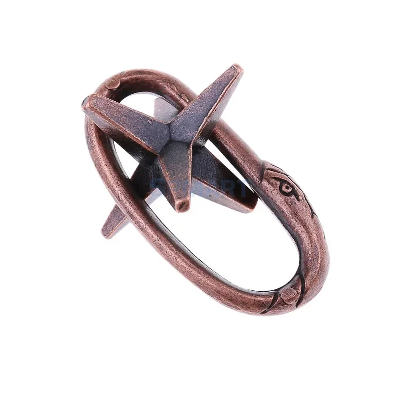 DUTRIEUX Классическая игра-головоломка с металлической головоломкой Змея для