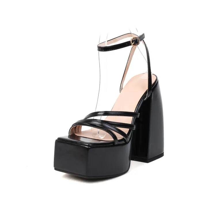 

Большие размеры; Персонализированные босоножки на высоком каблуке; Босоножки на высоком каблуке; Женская обувь; Женская летняя обувь