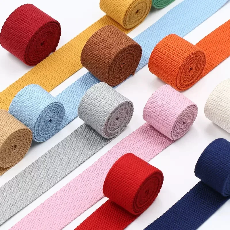 

5/10/50Yards 20/25/38mm High Quality Nylon Polyester Webbing Strong Equipment Knapsack Strapping Sewing Bag Belt