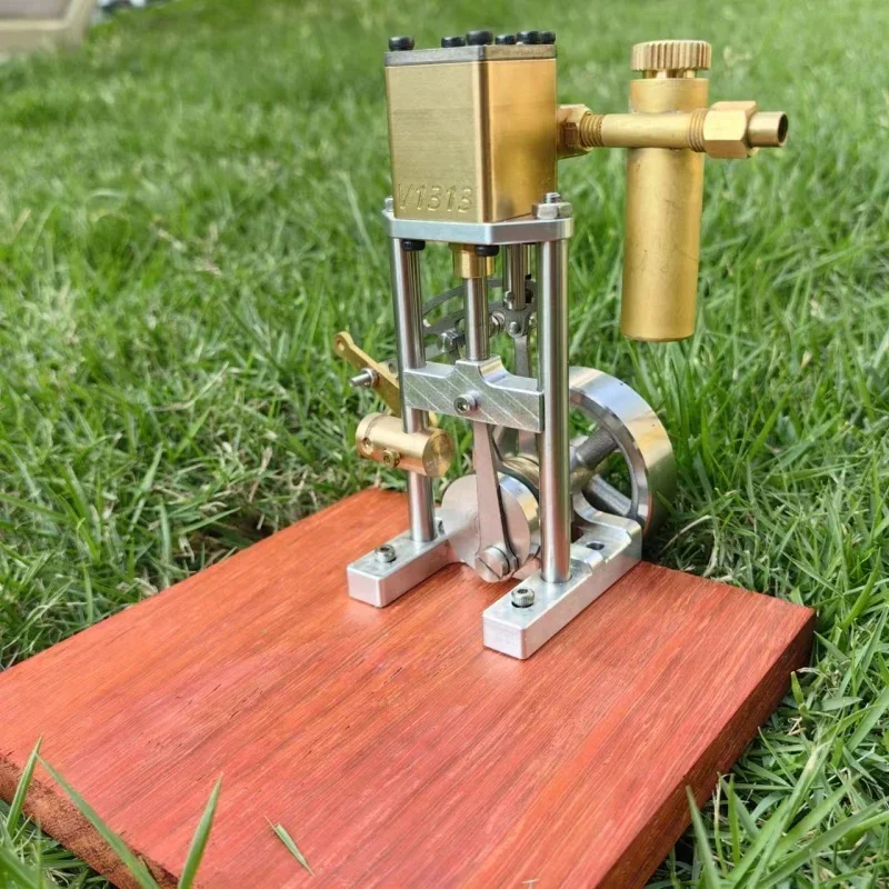 V1313 DIY одноцилиндровый паровой двигатель возвратно-поступательный вертикальный