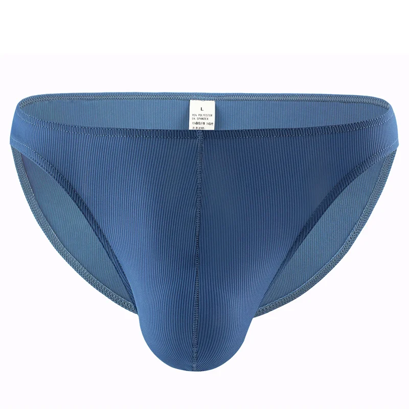 

Ice Silk Ultra-thin Sexy Underwear Men Briefs Seamless Breathable Panties Men Bikini Solid Low Waist Transparent Underwear