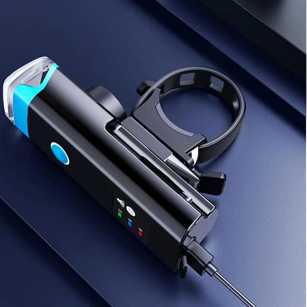 

Фонарь велосипедный передний с зарядкой от USB, 2400 мАч