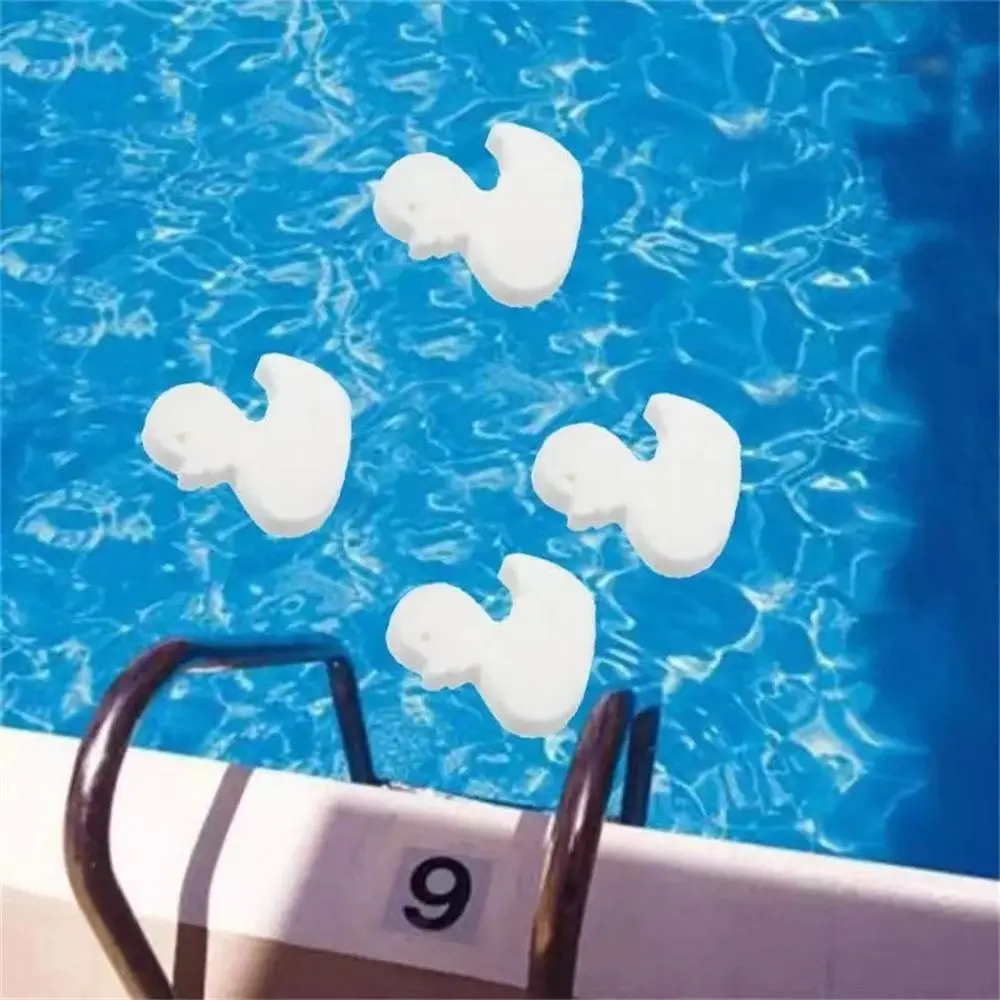 

10/12pcs Duck Shape Swimming Pool Foam Sponge Filter Tub Spa Oil Absorbing Sludge Cleaning Tool