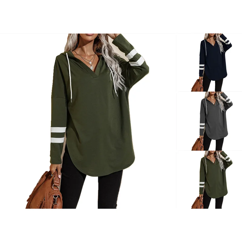 

2022 autumn and winter new Hoodies Long sleeve pullover Women's Hoodie thin loose top hooded women Korean Fashion Sweatshirt