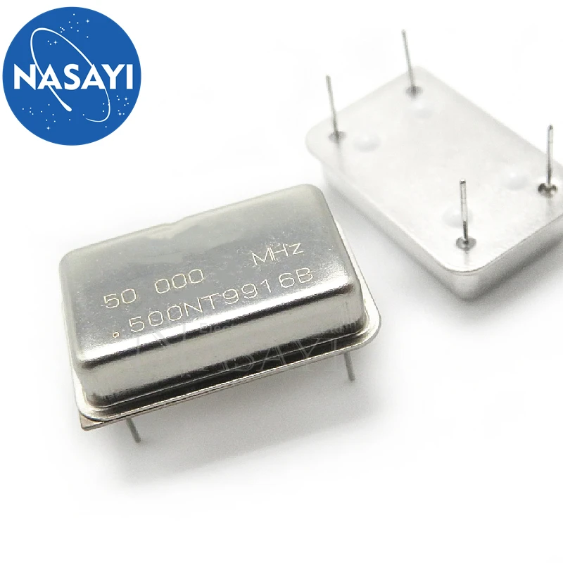 Прямоугольный линейный активный кварцевый генератор 50M 50MHZ 50,000 MHZ DIP-4