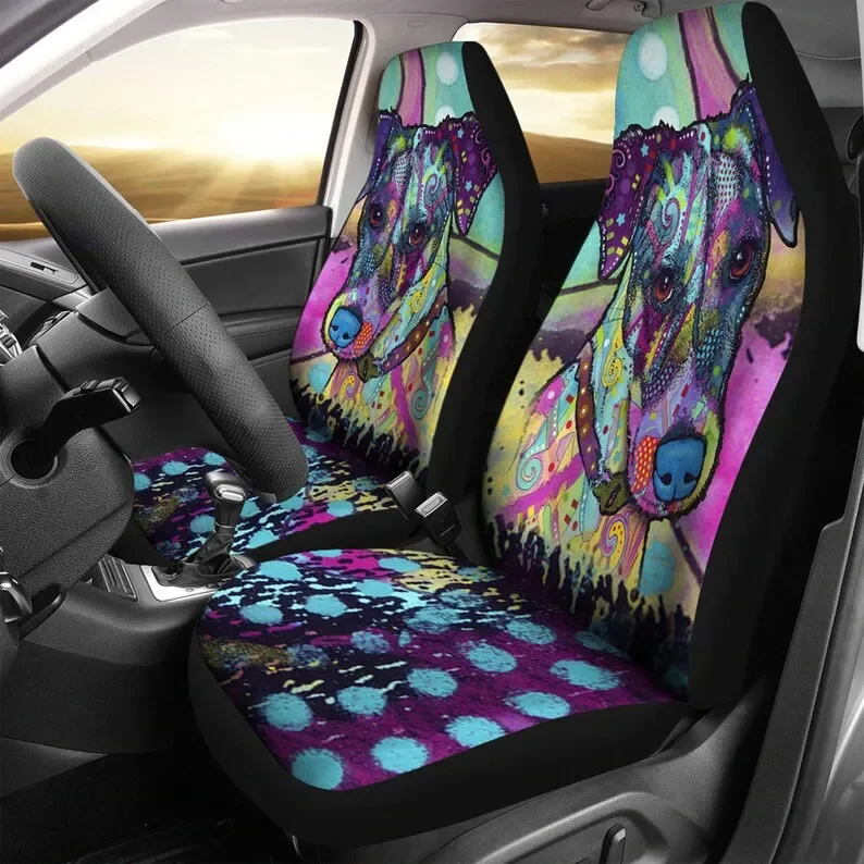 Чехлы на сиденья Джека Расселла терьера подарки лучшему другу для него чехол