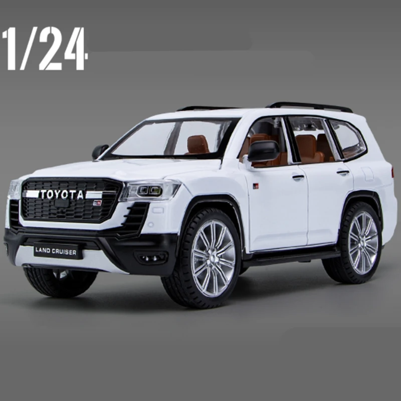 Коллекция 1/24 года модель автомобиля Toyota LAND CRUISER GT Prado SUV из сплава металлическая