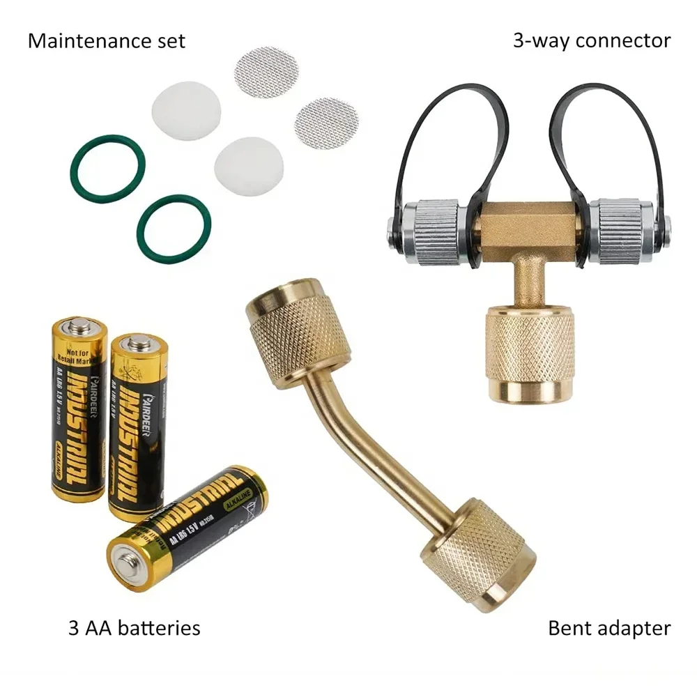 Цифровой вакуумметр для микрометра HVAC хладагента цифровой микронный измеритель