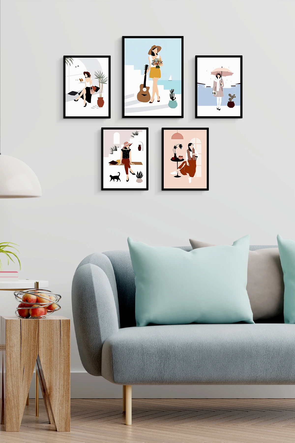 

Rimless Frame Looking 5 Parts Mdf Table Kit Multi Print Set Mdf Printing