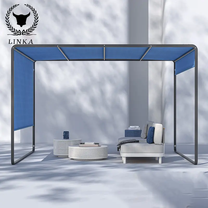 

Внешний фотозонт для сада, двора, дождя, квадратный зонт