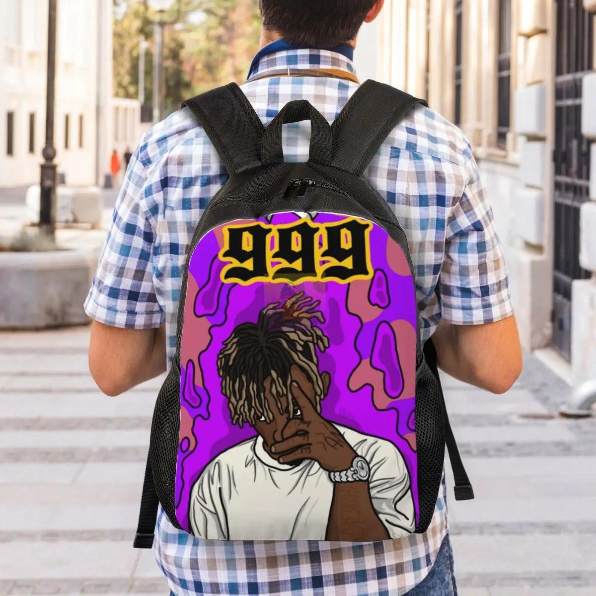 Пользовательский дорожный рюкзак J-Juice Rapper W-Wrlds 99 женский и мужской школьный