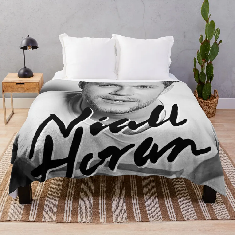 

Fournal Niall Nice To Meet Ya North American Tour 2020 Throw Blanket decorative bed blankets throw blanket fur Plush fabric