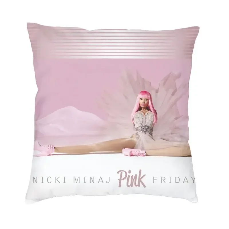 

Наволочка Nicki Minaj для музыкальной певицы, наволочка для дивана, домашняя декоративная наволочка для квадратной декоративной подушки 40x40