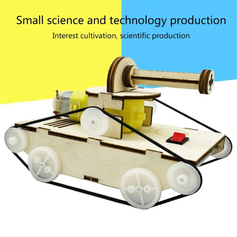 

DIY Kits Wooden Model for Science Production Experiment Material Puzzle