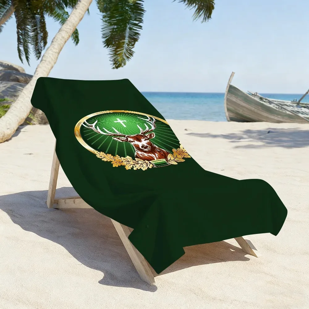 Фото Полотенце J-Jagermeister-S Digestif Liqueur: мягкое, для бассейна, путешествий, фитнеса, душа, кемпинга, быстросохнущее, классическое, спортивное, пляжное, в подарок №3