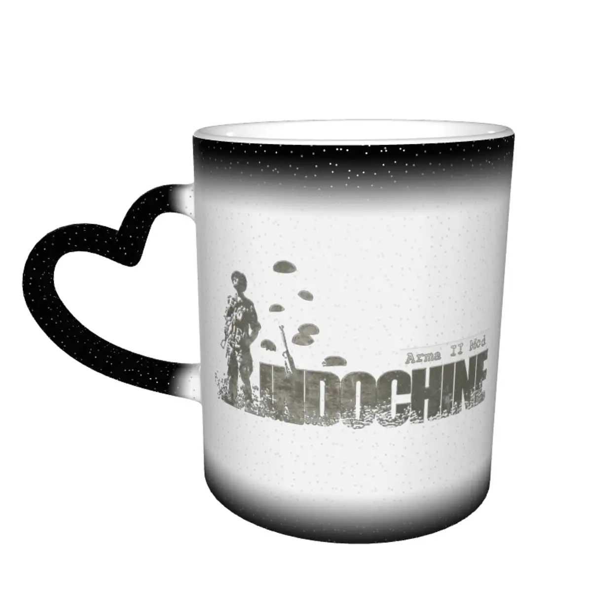 

Color Changing Mug in the Sky Indochine Pop Rock And New Wave Band Est premium Ceramic Heat-sensitive Cup Funny Geek Tea cups