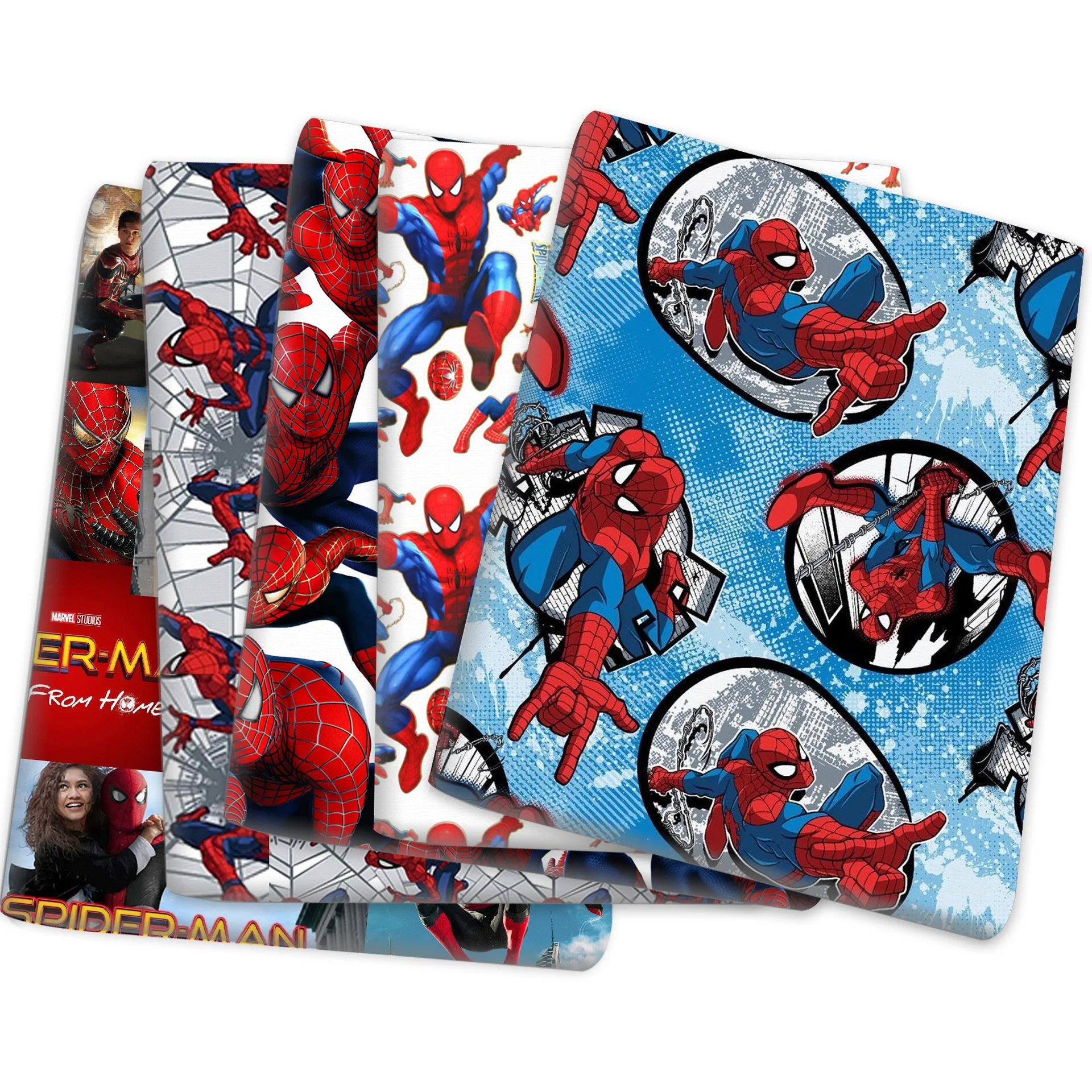 Disney Superhero Spiderman Polyester Cotton Fabric By Meter Sew Children Clothes Patchwork Quilting DIY Needlework Material