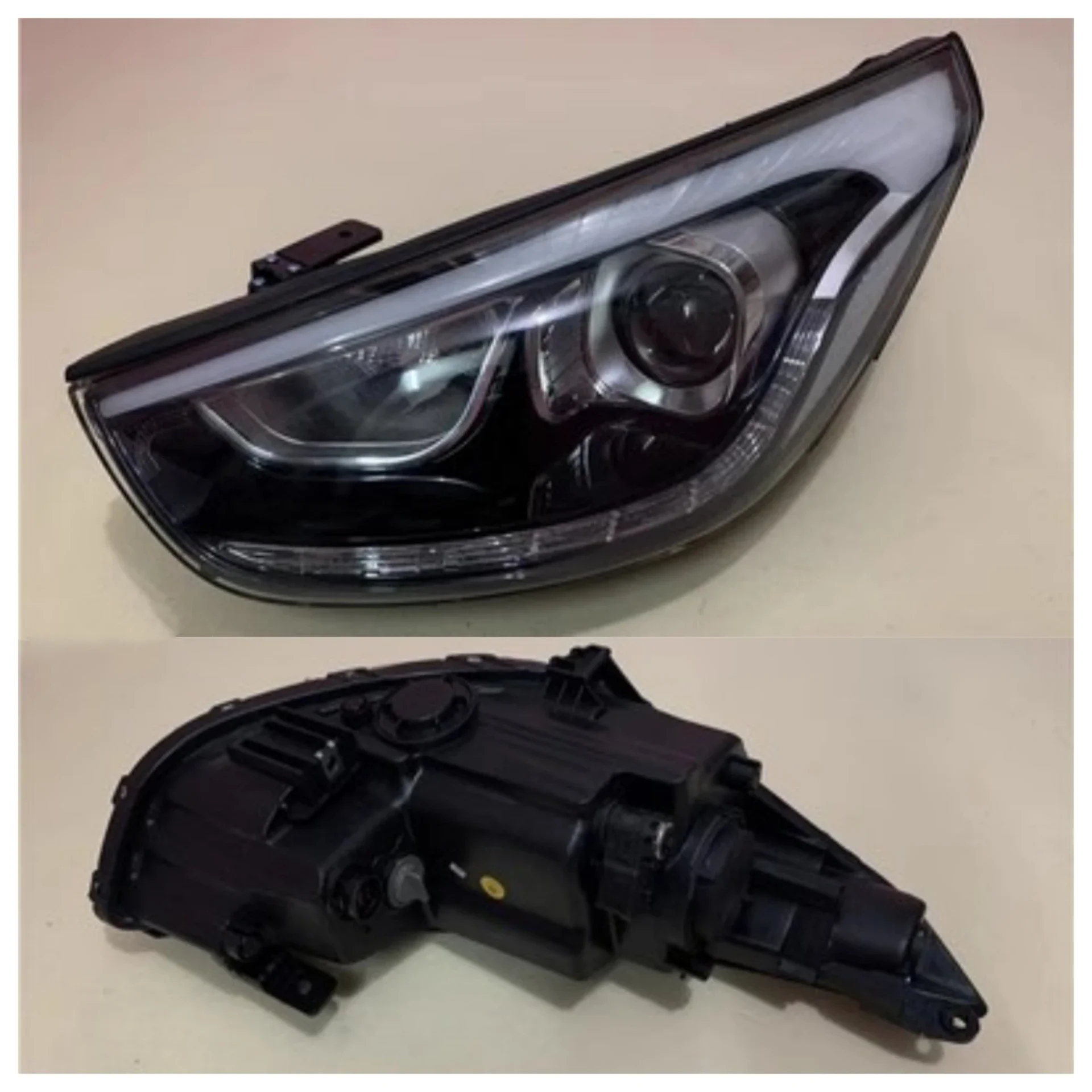 Передняя фара в сборе для Hyundai ix35 13-16 дневные ходовые огни сигнал поворота