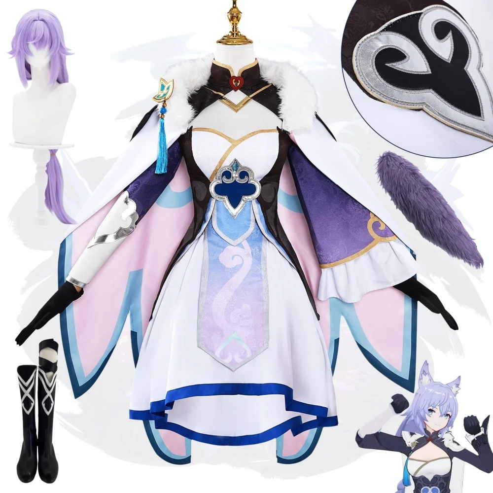 Косплей-игра Mualani Natlan Genshin Impact новый Ролевой костюм искусственный униформа на