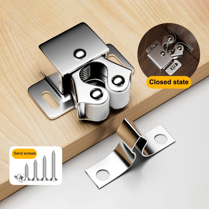 

5 шт./компл. магнитные защелки для шкафа, дверные стопоры, демпферный буфер для гардероба, мебельная фурнитура, аксессуары