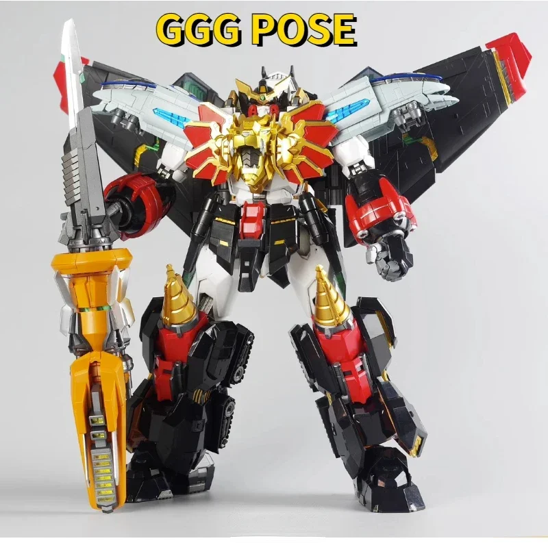 Фото GAOGAIGAR Final Lion King Warrior King GGG POSE GARGAIGA Liner Gao Drill Gao Stealth Gao Lion Body Готовая модель из сплава №1