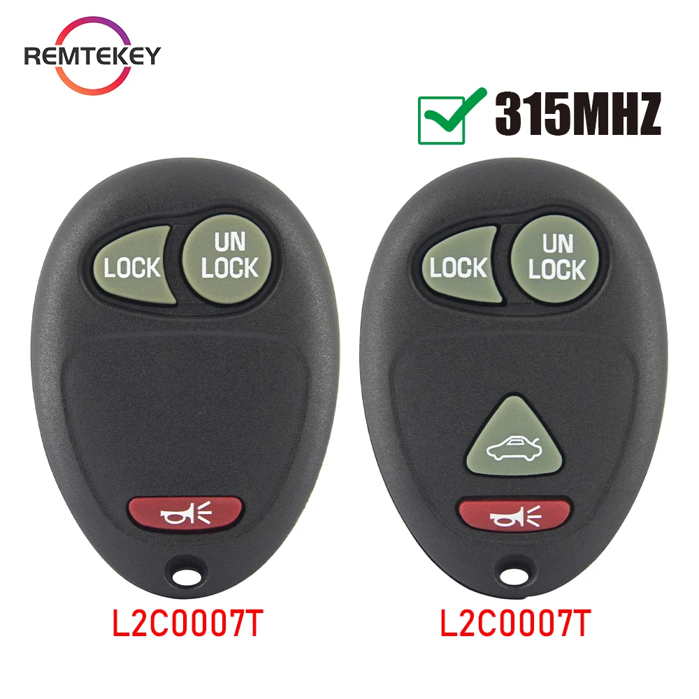 Новый запасной пульт дистанционного управления REMTEKEY для входа без ключа GM/Chevy/Buick