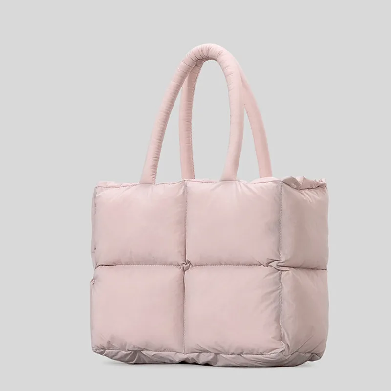 Женская пуховая сумка на плечо Pioneer модная вместительная пушистая дизайнерская