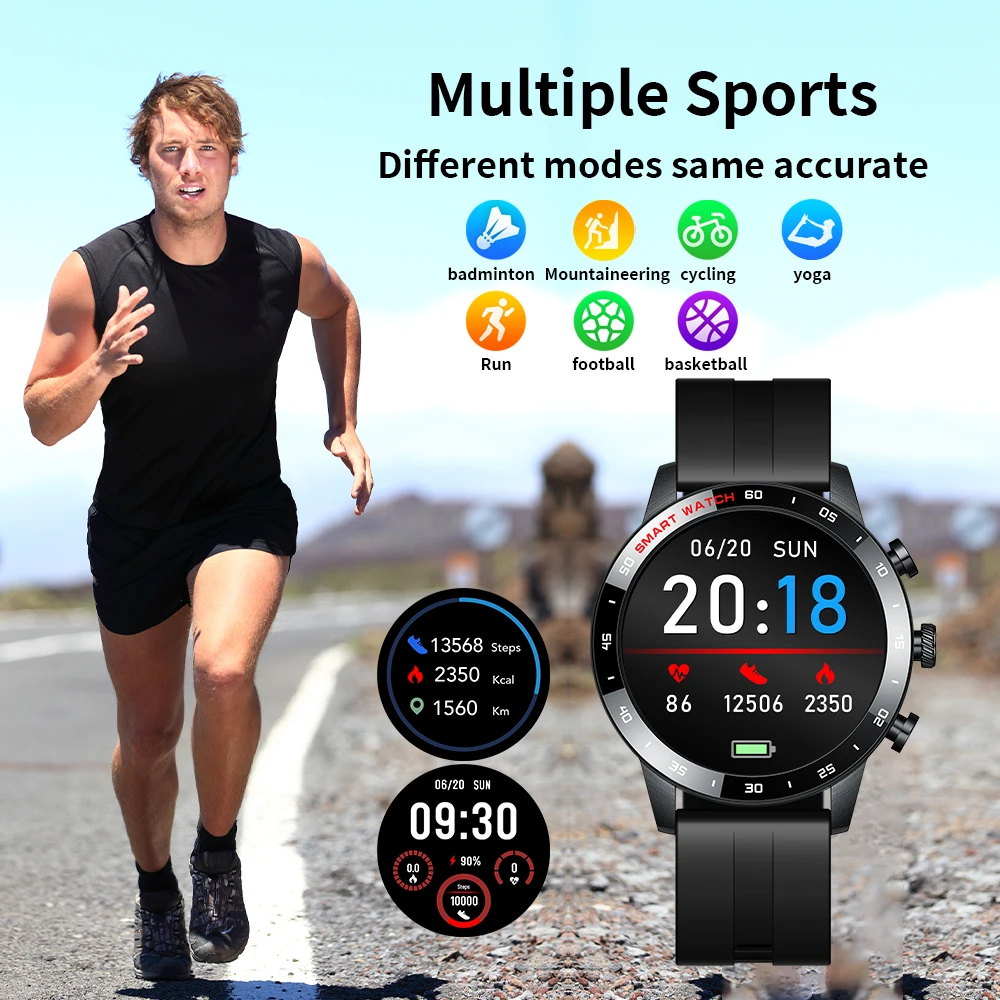 

CURREN 2022 Men Smart Watch Heart Rate Blood Pressure IP68 Waterproof Sports Fitness Watch Bluetooth Call Smartwatch Music Clock